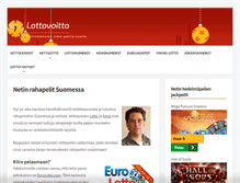 Tablet Screenshot of lottovoitto.com